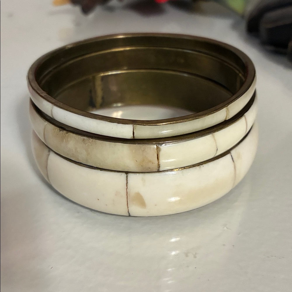Vintage Brass Bangles